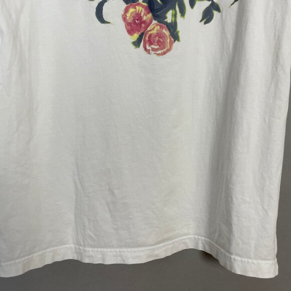 Nike T-Shirt Floral Women's Artist Collection Anna Deller-Yee Sz Small Loose Fit - Picture 7 of 14